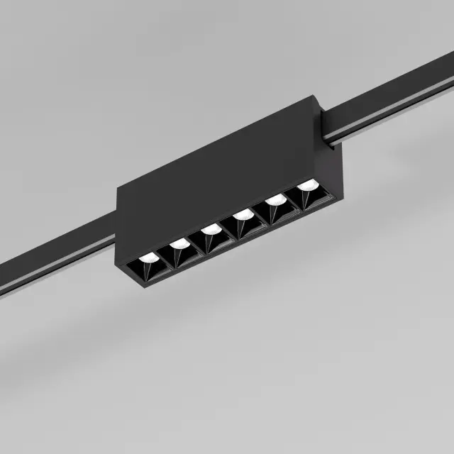 Esthetic Magnetic Трековый светильник 6W 3000K (чёрный) 85120/01 — черный