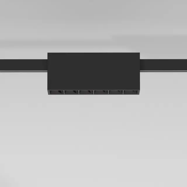Esthetic Magnetic Трековый светильник 6W 3000K (чёрный) 85120/01 — черный, ракурс 2