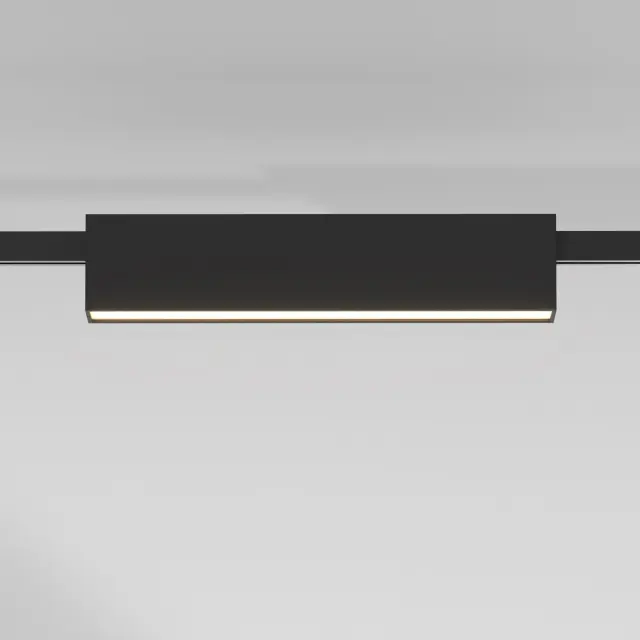 Esthetic Magnetic Трековый светильник 12W 3000K (чёрный) 85123/01 — черный, ракурс 2