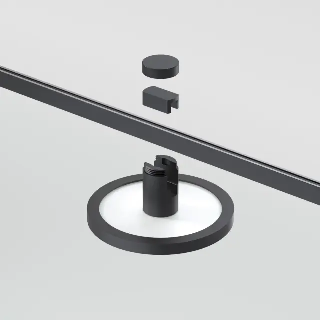 Esthetic Magnetic Трековый светильник 7W 3000K (чёрный) 85124/01 — черный, ракурс 3