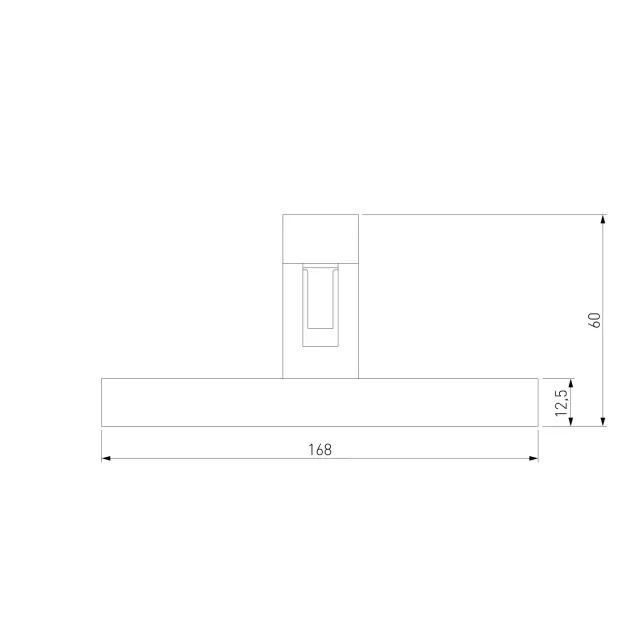 Esthetic Magnetic Трековый светильник 10W 3000K (чёрный) 85125/01 — черный, ракурс 7