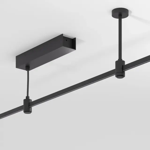 Esthetic Magnetic Декоративная стойка 184 мм (без питания) 85143/00 — черный, ракурс 2