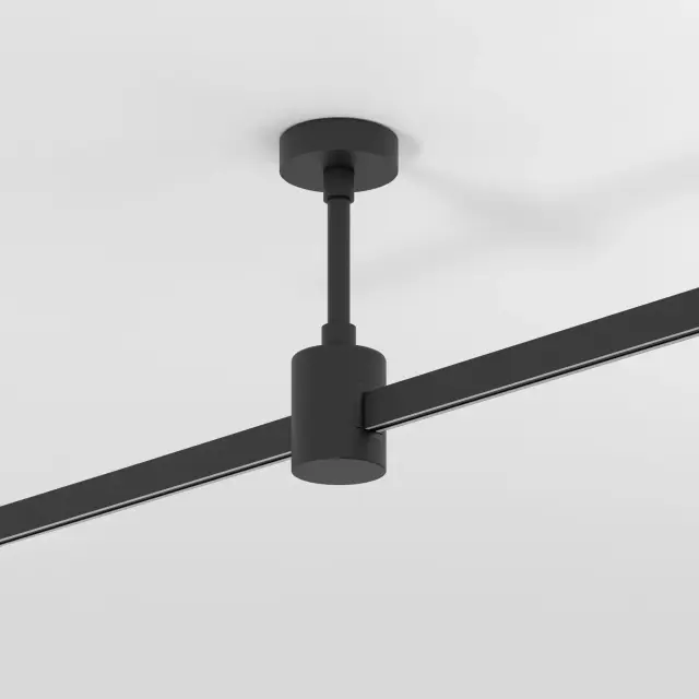 Esthetic Magnetic Декоративная стойка с коннектором 124 мм 85145/00 — черный