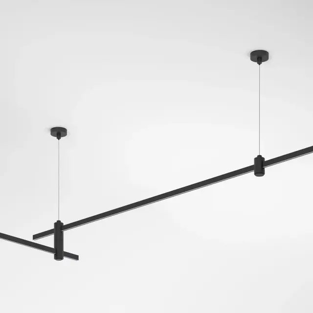 Esthetic Magnetic Набор для подвеса 1200 мм (без питания) 85155/00 — черный, ракурс 3