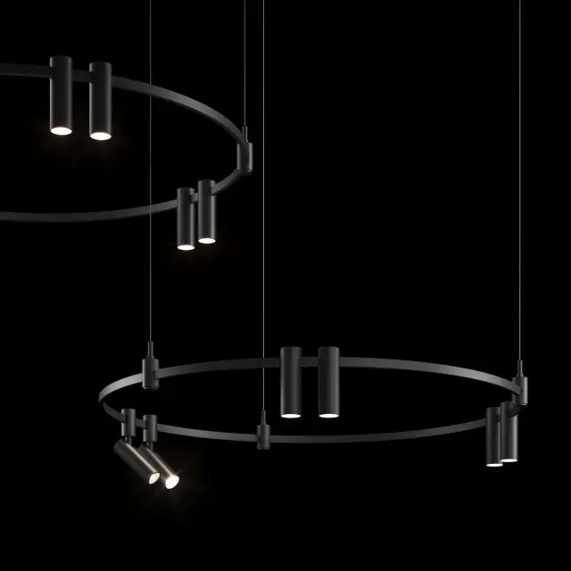 Esthetic Magnetic Набор для подвеса 1200 мм (без питания) 85155/00 — черный, ракурс 4