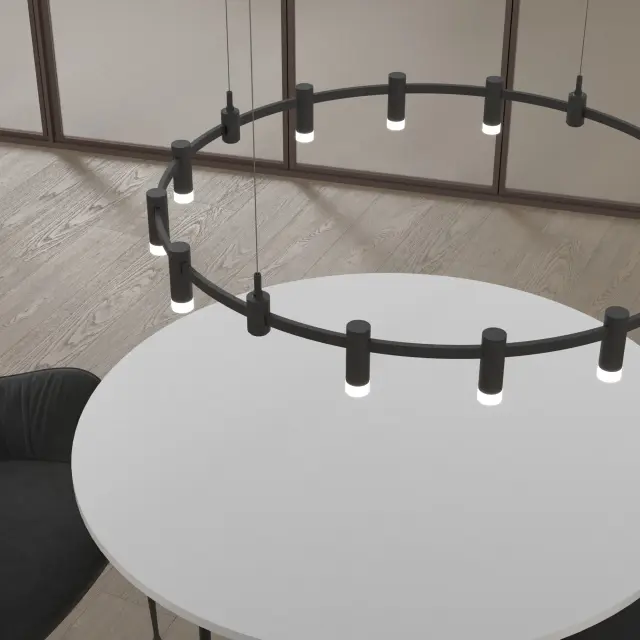 Esthetic Magnetic Набор для подвеса 1200 мм (без питания) 85155/00 — черный, ракурс 6