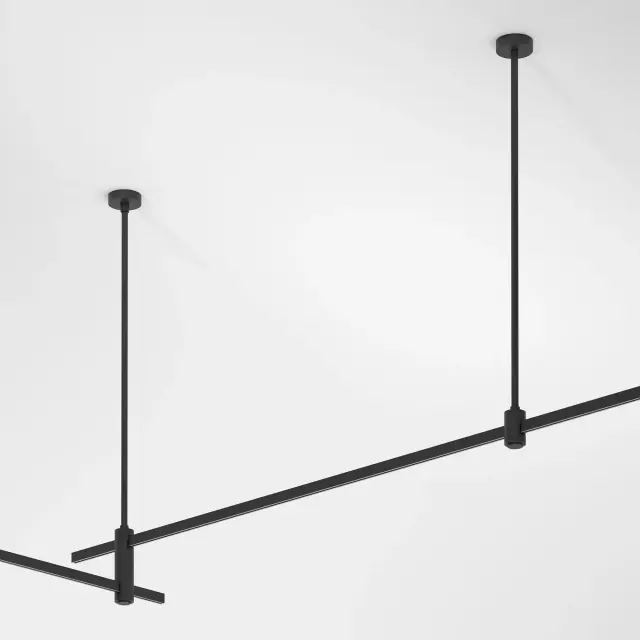 Esthetic Magnetic Декоративная стойка h606mm MEDIUM 85151/00 — черный, ракурс 2