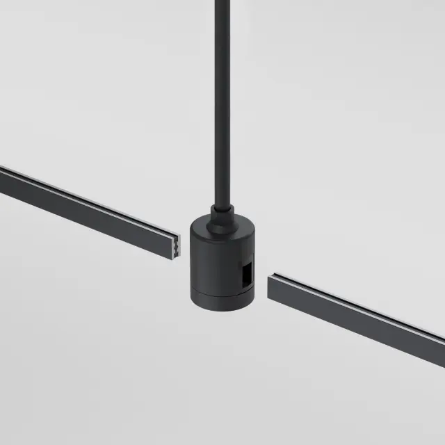 Esthetic Magnetic Декоративная стойка с коннектором 545 мм 85152/00 — черный, ракурс 4