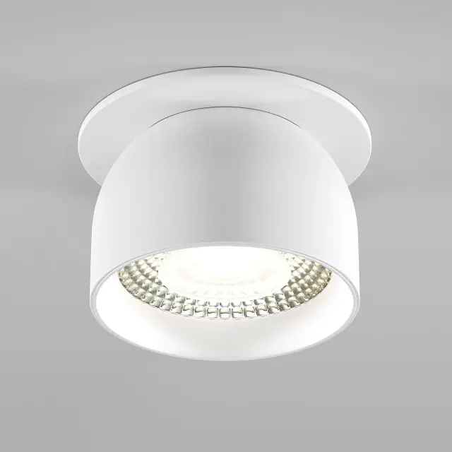 Точечный светильник Elektrostandard 25092/LED/(a065453) UNO — белый, ракурс 2