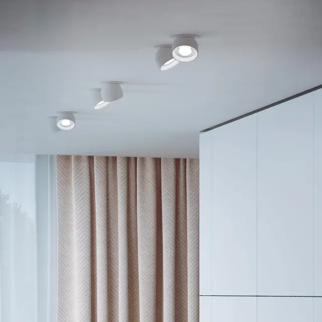 Точечный светильник Elektrostandard 25092/LED/(a065453) UNO — белый, ракурс 5