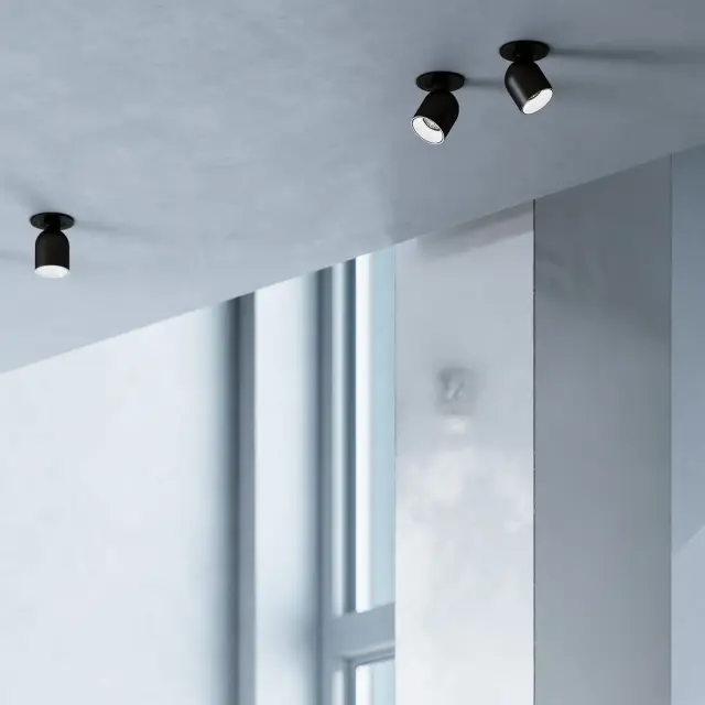Точечный светильник Elektrostandard 25093/LED/(a065457) SPOT — черный, ракурс 5