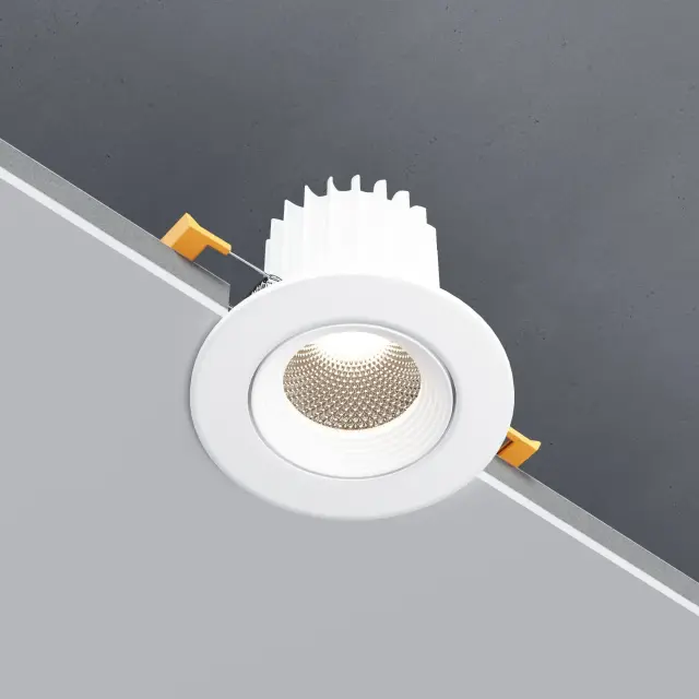 Точечный светильник Elektrostandard 25094/LED/(a065458) EVEN — белый, ракурс 3