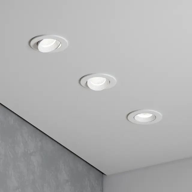 Точечный светильник Elektrostandard 25094/LED/(a065458) EVEN — белый, ракурс 6