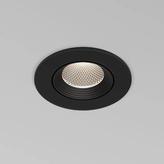 Точечный светильник Elektrostandard 25094/LED/(a065459) EVEN — черный, ракурс 2