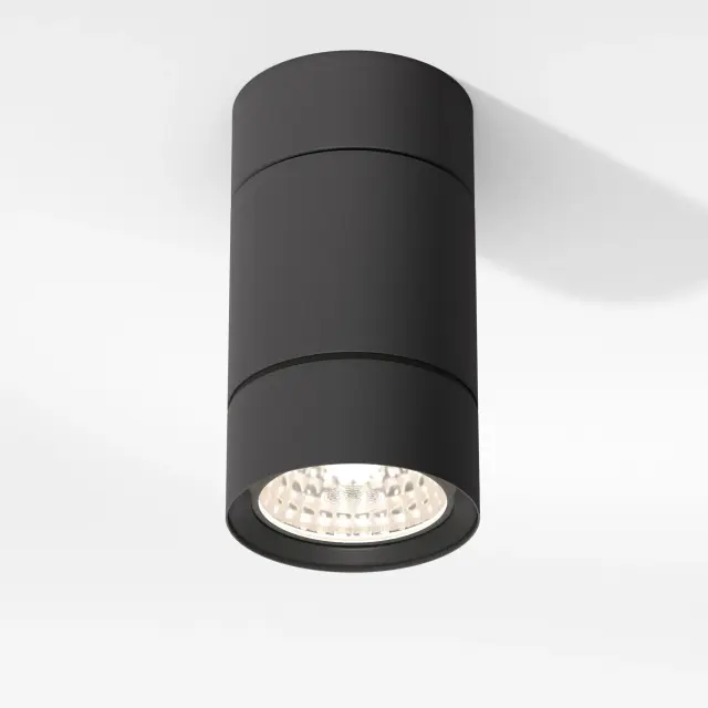 Точечный светильник Elektrostandard 25013/01/(a065463) NIRO — черный, ракурс 2