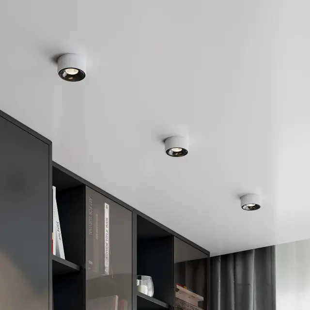 Точечный светильник Elektrostandard 25095/LED/(a065708) GLAM — черный, ракурс 4