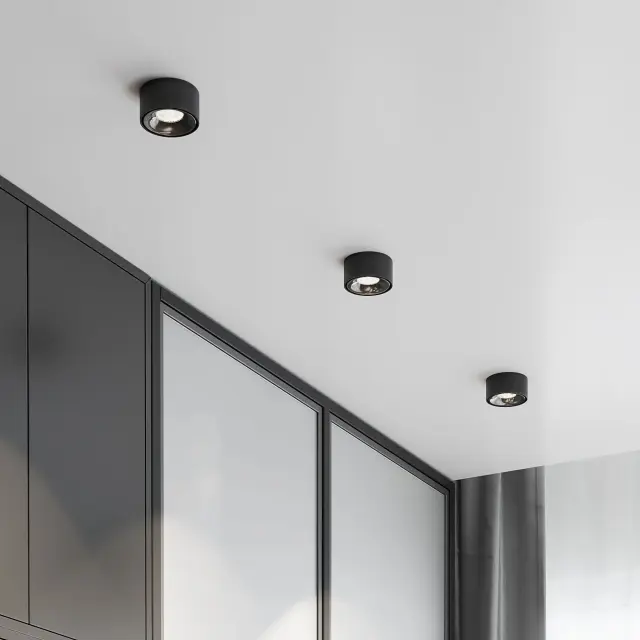 Точечный светильник Elektrostandard 25095/LED/(a065710) GLAM — черный, ракурс 4