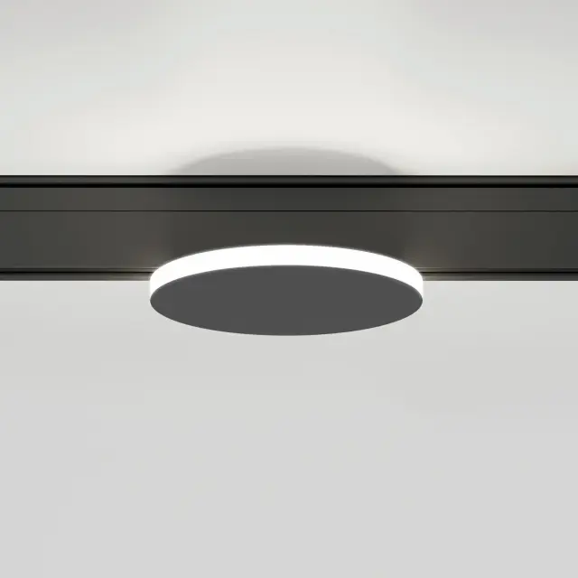 Slim Magnetic Трековый светильник 4W 4000K Cally (черный ) 85172/01, ракурс 2