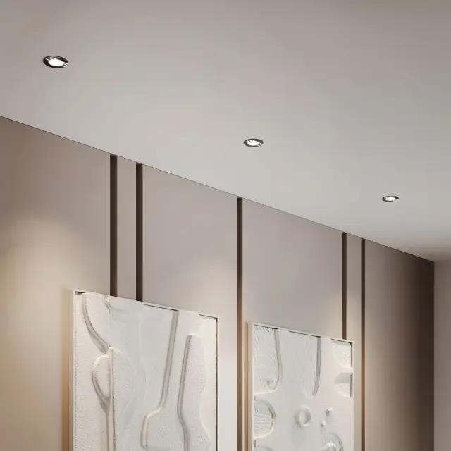 Точечный светильник Elektrostandard 25096/LED/(a066136) ARTIS — черный, ракурс 4