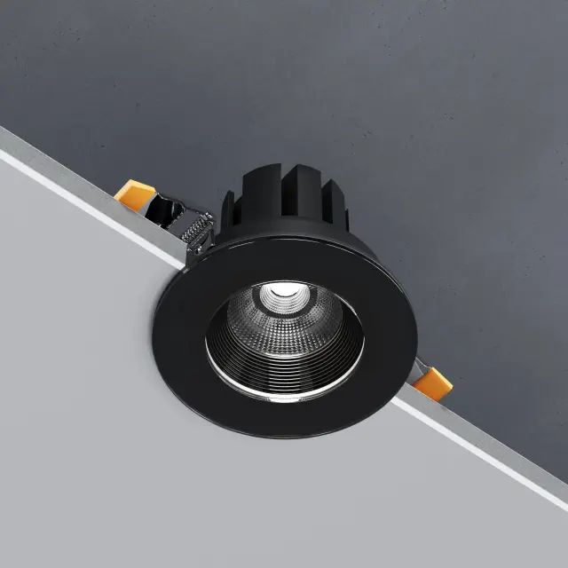 Точечный светильник Elektrostandard 25096/LED/(a066138) ARTIS — черный, ракурс 2