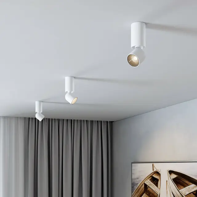 Точечный светильник Elektrostandard 25106/LED/(a066397) SPOT — белый, ракурс 4