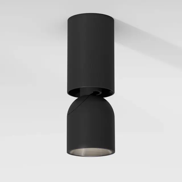 Точечный светильник Elektrostandard 25106/LED/(a066398) SPOT — черный, ракурс 2
