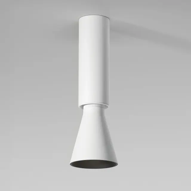 Точечный светильник Elektrostandard 25107/LED/(a066493) PIKS — белый, ракурс 2