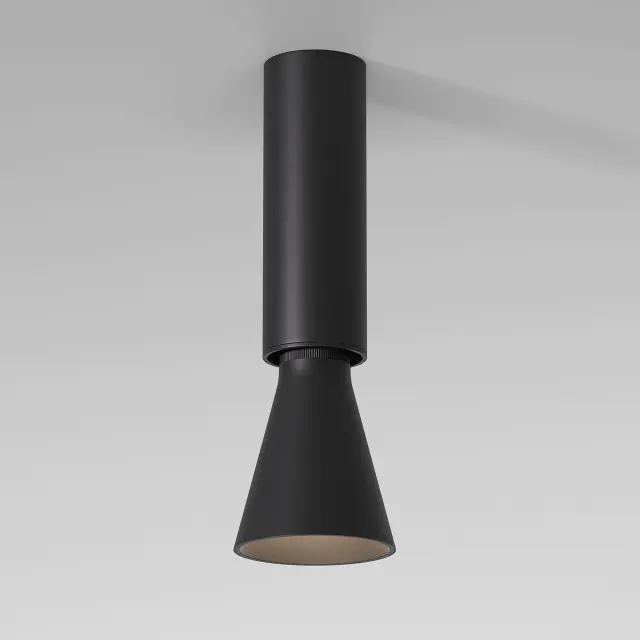 Точечный светильник Elektrostandard 25107/LED/(a066495) PIKS — черный, ракурс 2