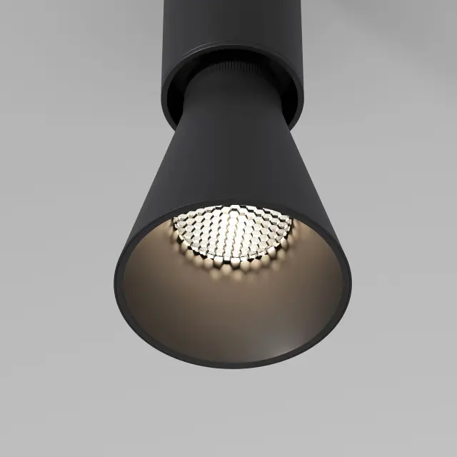 Точечный светильник Elektrostandard 25107/LED/(a066495) PIKS — черный, ракурс 3