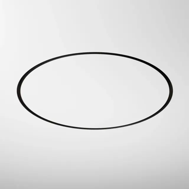 Slim Magnetic Встраиваемый радиусный шинопровод черный ⌀ 1200мм 85159/00