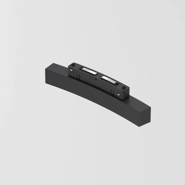 Slim Magnetic Трековый светильник для радиусного шинопровода 8W 4200K Planar чёрный Ø 1200мм 85181/01 — черный, ракурс 2