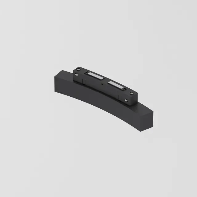 Slim Magnetic Трековый светильник для радиусного шинопровода 6W 4200K Intenso чёрный Ø 800мм 85183/01 — черный, ракурс 2