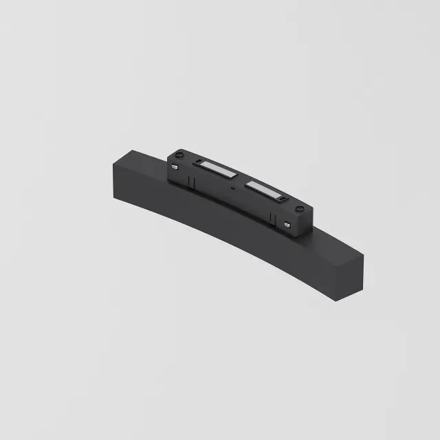 Slim Magnetic Трековый светильник для радиусного шинопровода 6W 4200K Intenso чёрный Ø 1200мм 85185/01 — черный, ракурс 2