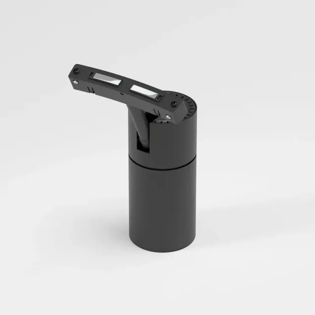 Slim Magnetic Трековый светильник для радиусного шинопровода 12W 4200K Comfi чёрный Ø 1200мм 85189/01 — черный, ракурс 2