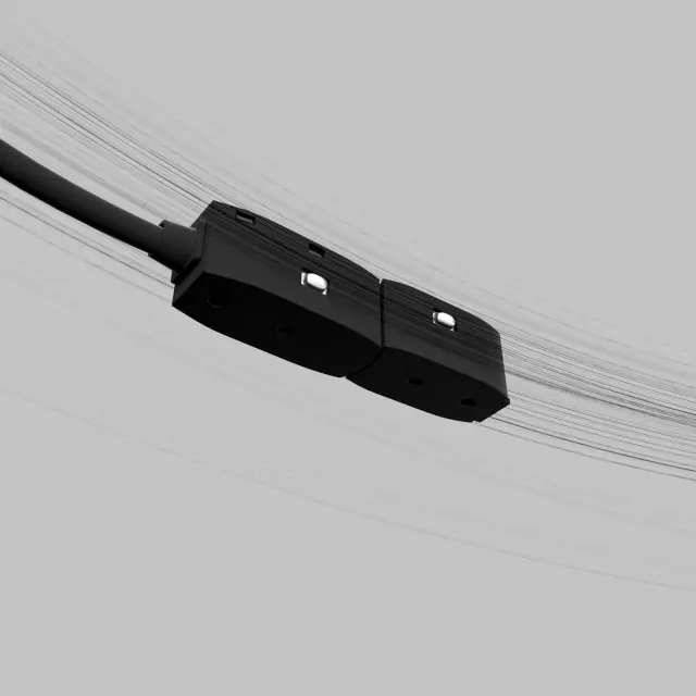 Slim Magnetic Ввод питания гибкий черный 85162/00