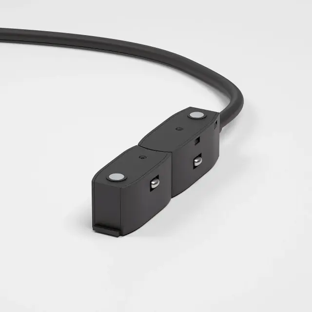 Slim Magnetic Ввод питания гибкий черный 85162/00, ракурс 2