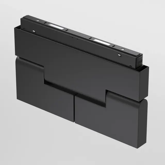 Slim Magnetic Трековый светильник 22W 4000K Mobi (чёрный) 85191/01 — черный, ракурс 3