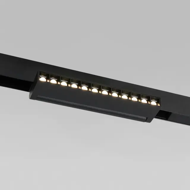Slim Magnetic Умный трековый светильник 12W 2700-6500K Dim HL02 (черный) 85195/01, ракурс 3