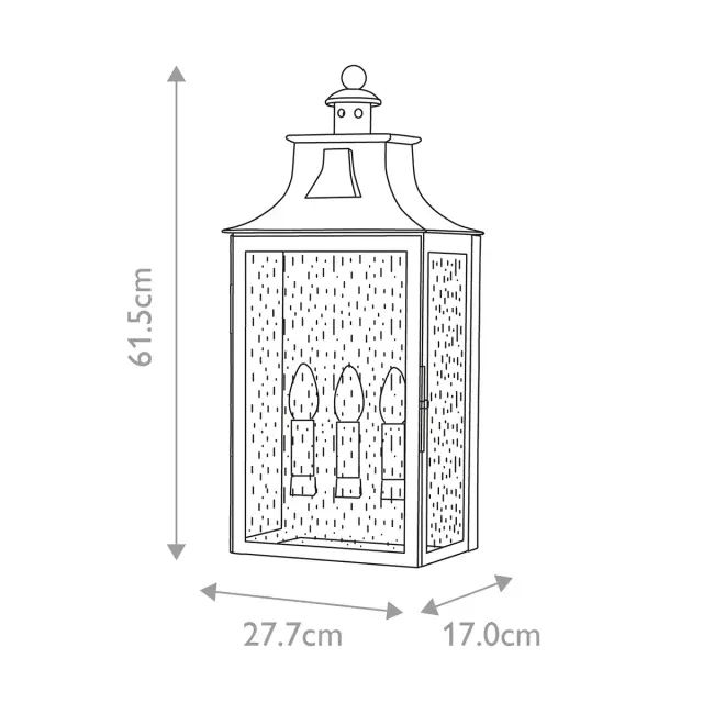 Уличный светильник Elstead Lighting BALMORAL — бронза, ракурс 6