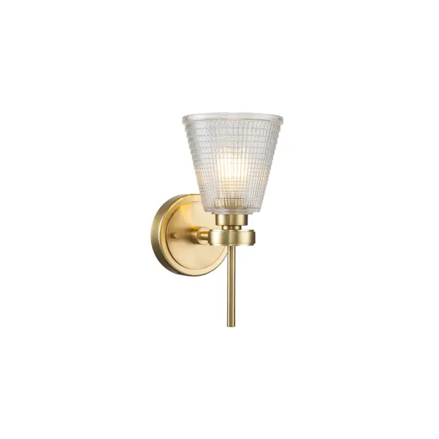 Светильник для ванной комнаты Elstead Lighting BATH-GUNNIS1-BB — латунь