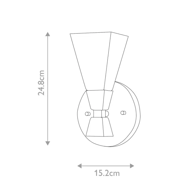 Светильник для ванной комнаты Elstead Lighting BOWTIE-1-MB — черный, ракурс 6