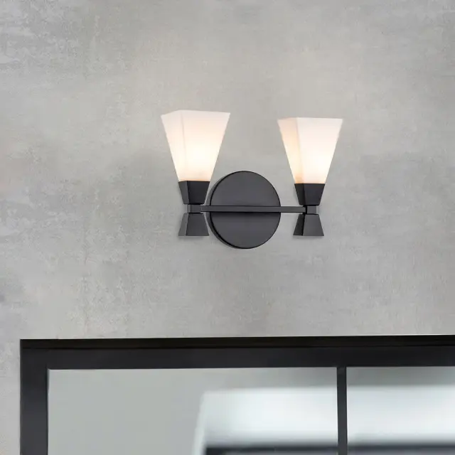 Светильник для ванной комнаты Elstead Lighting BOWTIE-2-MB — черный, ракурс 5