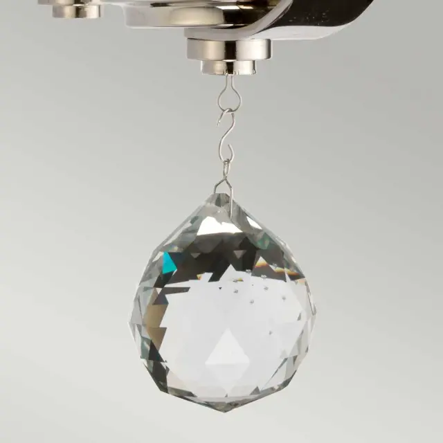 Бра Elstead Lighting CASSIE1 — никель, ракурс 4