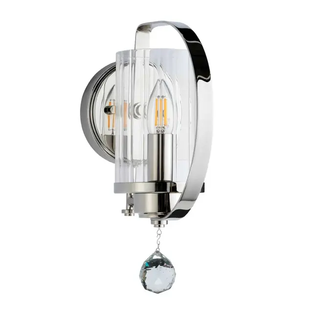 Бра Elstead Lighting CASSIE1 — никель, ракурс 7