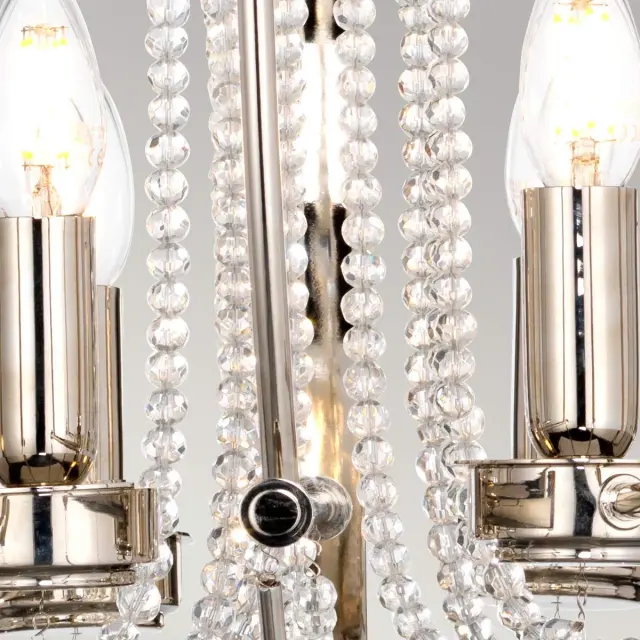 Люстра Elstead Lighting CASSIE7 — никель, ракурс 5