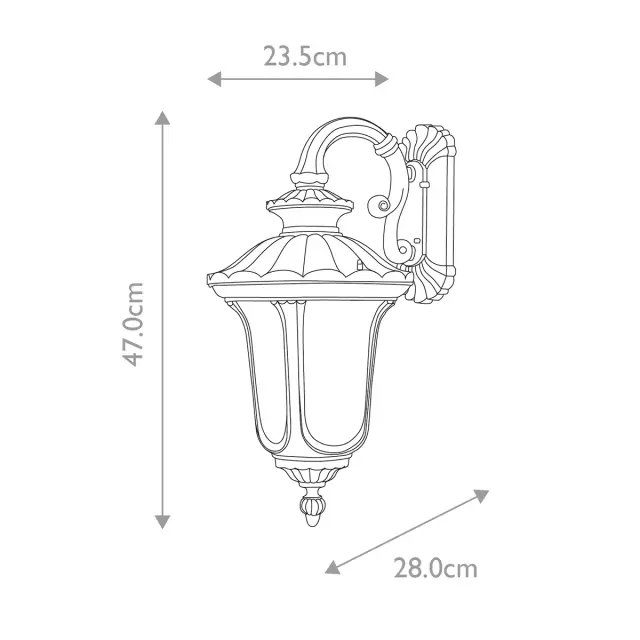 Уличный светильник Elstead Lighting CC2-S-BK — черный, ракурс 6