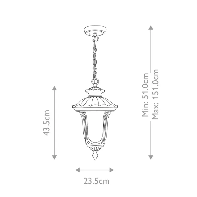 Уличный светильник Elstead Lighting CC8-S-BK — черный, ракурс 6