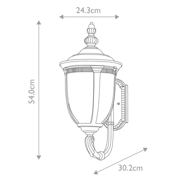 Уличный светильник Elstead Lighting CL1-M — бронза, ракурс 5