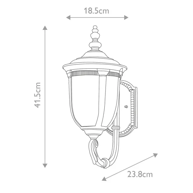 Уличный светильник Elstead Lighting CL1-S — бронза, ракурс 5