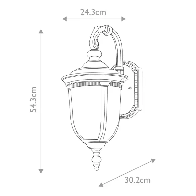 Уличный светильник Elstead Lighting CL2-M — бронза, ракурс 5